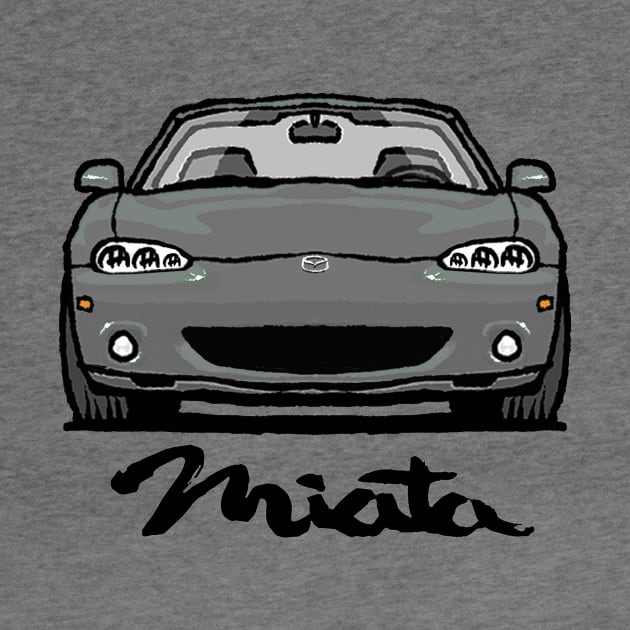 MX5 Miata NB2 Grey by Woreth